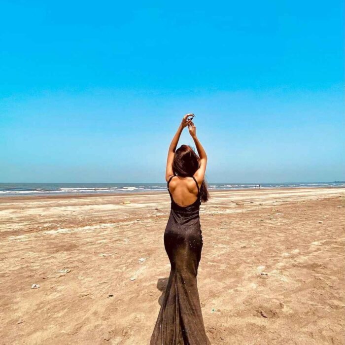 Shimmer gown for women